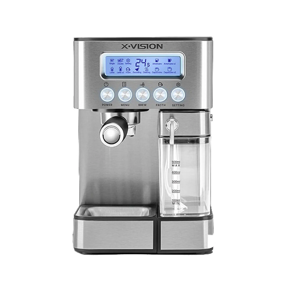 اسپرسوساز 1300وات تیتانیوم ایکس ویژن مدل EM-1302