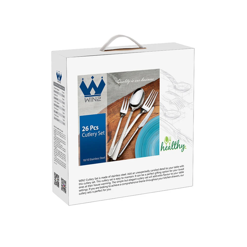 سرویس قاشق و چنگال 26 پارچه 6 نفره وینتو مدل DS007-WIN2