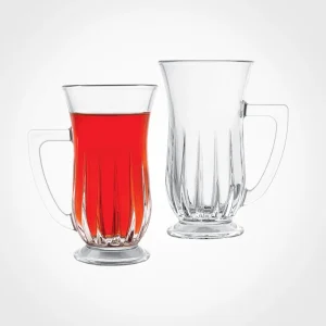 استکان 6 عددی لیمون پایه دار 150 سی سی