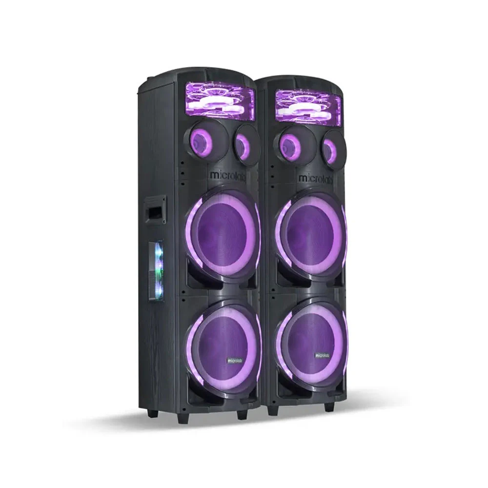 اسپیکر 2 تکه میکرولب مدل L/R-DJV400_3D UFO LIGHT
