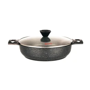 تابه دودسته سایز 28 گرانیت کاندید اوربیت درب پیرکس طرح F
