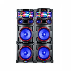اسپیکر 2 تکه دی جی میکرولب مدل R/L-DJ T400/3D UFO Light