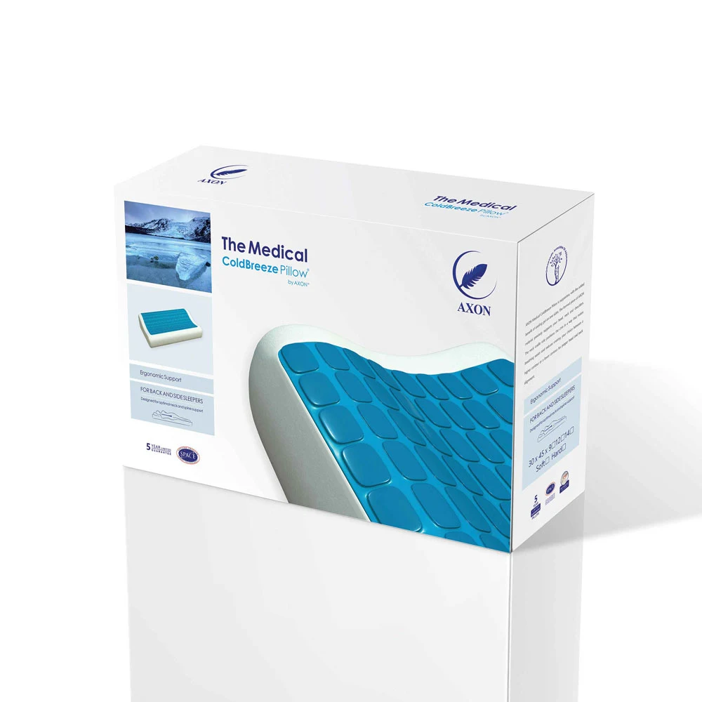 بالشت طبی مموری فوم مدیکال ژلدار سایز لارج اکسون مدل Medical ColdBreeze Memory