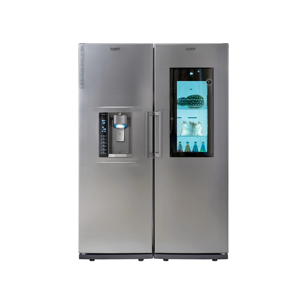 یخچال فریزر دوقلو 21 فوت یخساز اتومات کلمنت مدل DF/DR2165-4005