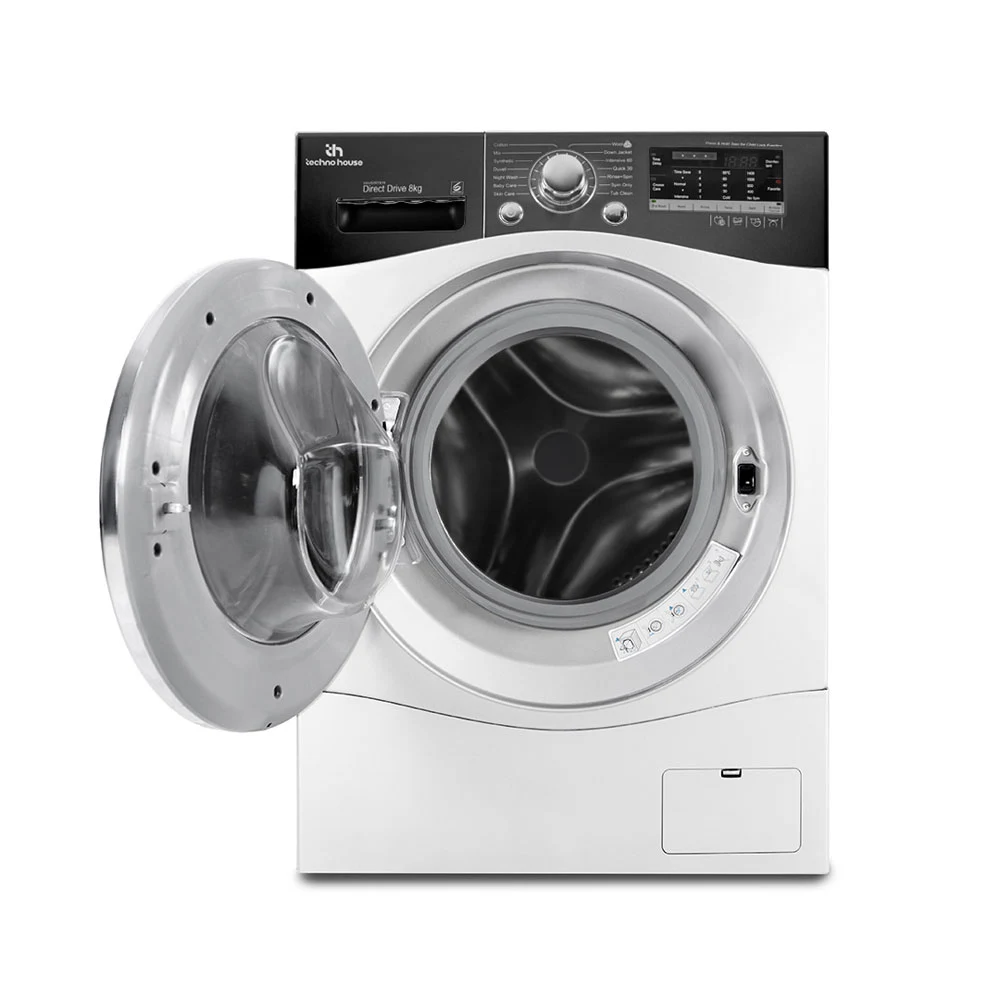 ماشین لباسشویی 8 کیلویی 1400 دور تکنو هاوس مدل WM1408-MAX-D955