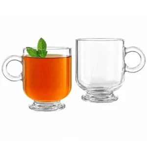فنجان پایه دار 6 عددی لیمون 220 سی سی