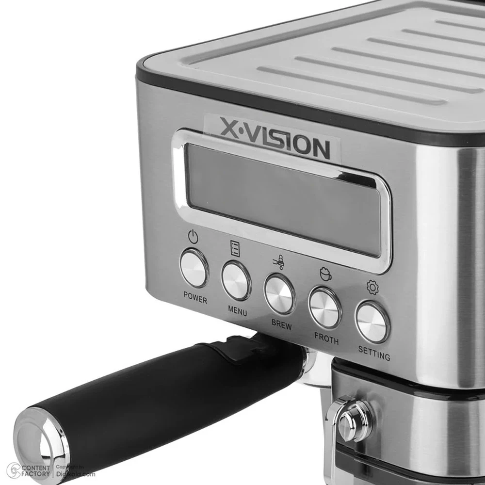 اسپرسوساز 1300وات تیتانیوم ایکس ویژن مدل EM-1302