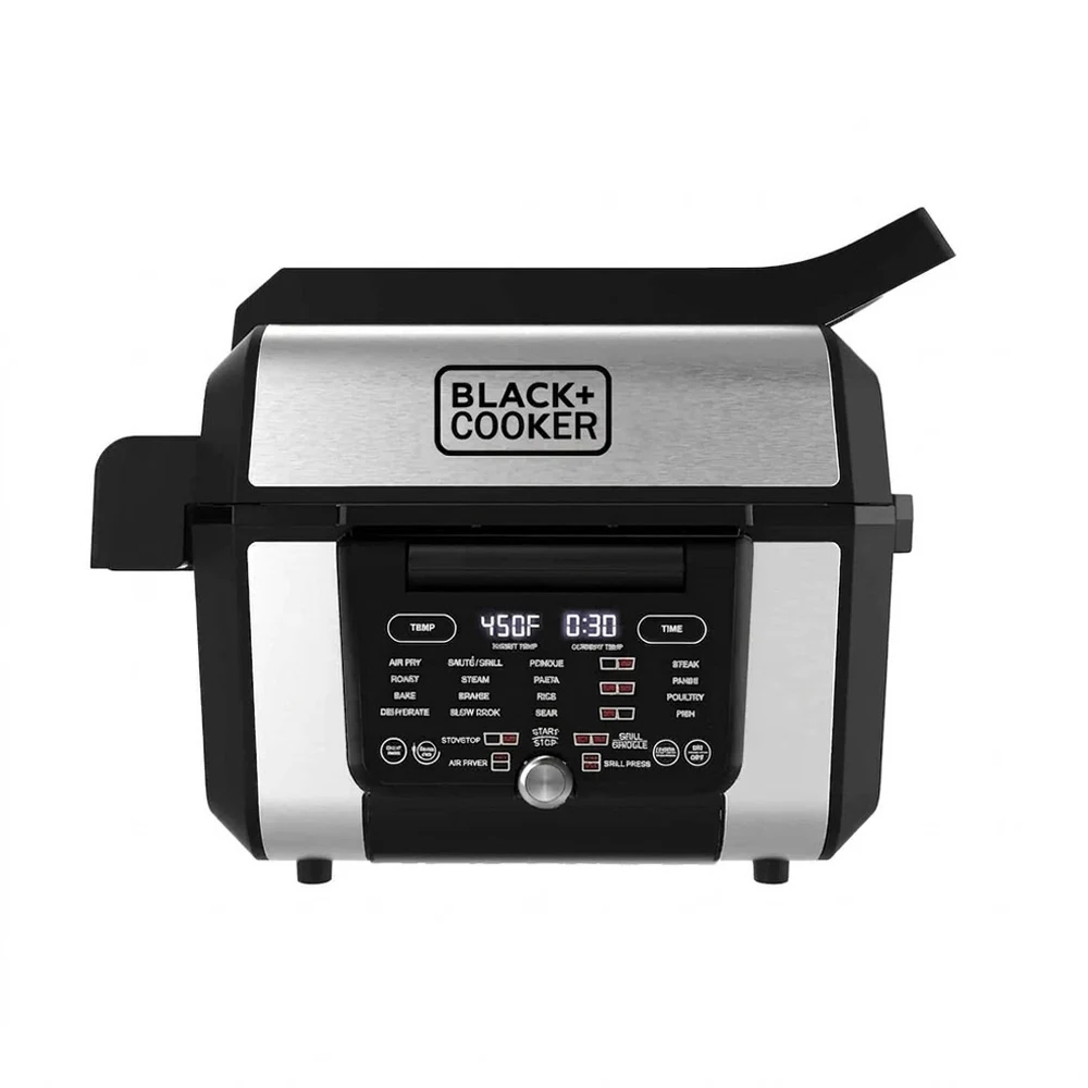 سرخ کن چند کاره گریل دار ظرفیت 6 لیتر بلک کوکر مدل BPC-150